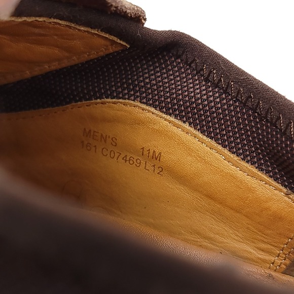 COLE‎ HAAN Air Mens 11 Infinity Brown Leather Slip-On Comfort Shoes - Picture 11 of 11